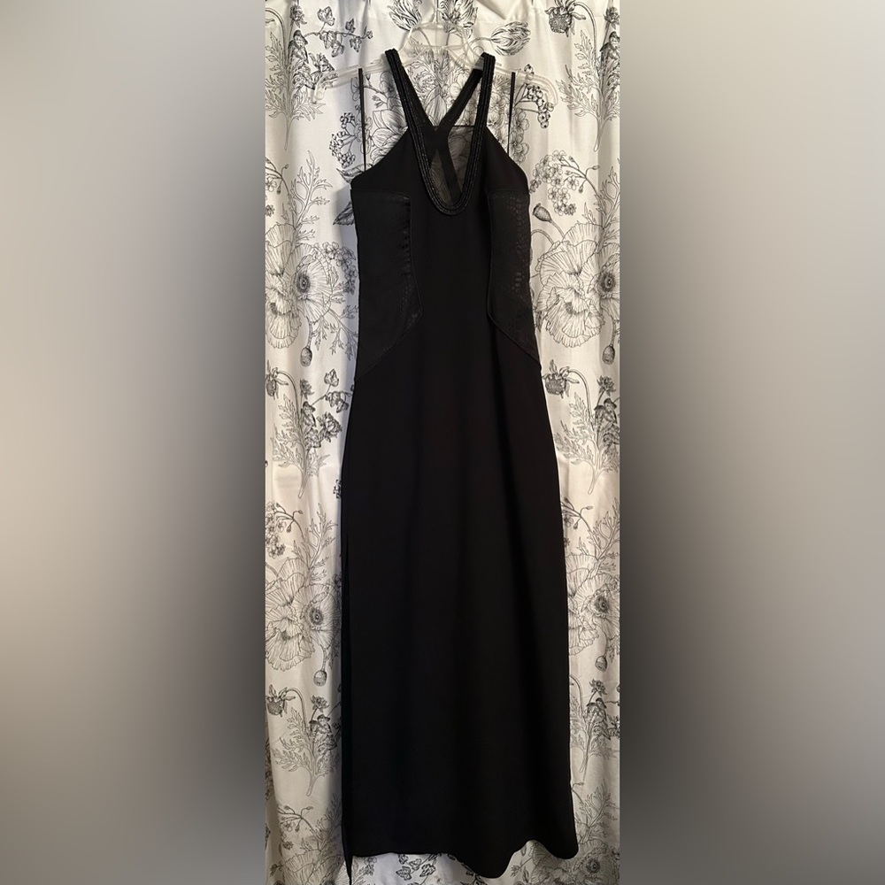 NWT Bariano Australia Chic Black Backless Women's Dress, Size 6 US